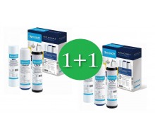 Комплект картриджей Ecosoft для тройного фильтра CMV3ECO (1+1)