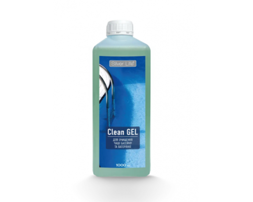Средство SVOD Silver Life для очистки чаши бассейна и ватерлинии от налета (Clean Gel), 1л