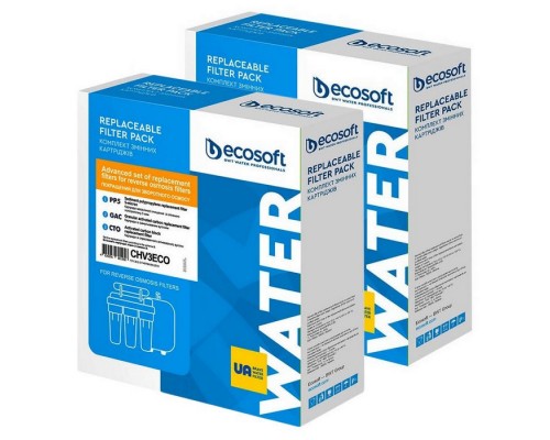 Комплект картриджей Ecosoft 1-2-3 Улучшенный CHV3ECO 2 шт