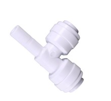 Тройник 4SST4 (A4SRT4) 1/4'' (трубка Ø6мм - трубка Ø6мм - стержень Ø6мм)