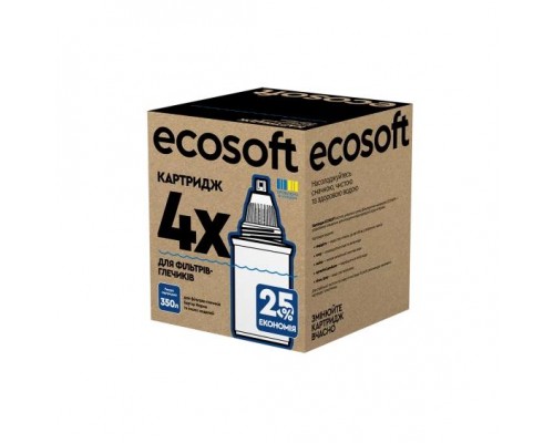 Комплект картриджей  ECOSOFT  3+1 для фильтров-кувшинов Барьер (CRVK4BARECO)