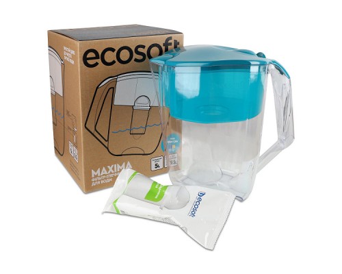 Фильтр-кувшин Ecosoft Maxima аква грин 5.0/3.5L FMVMAXIMADGECO