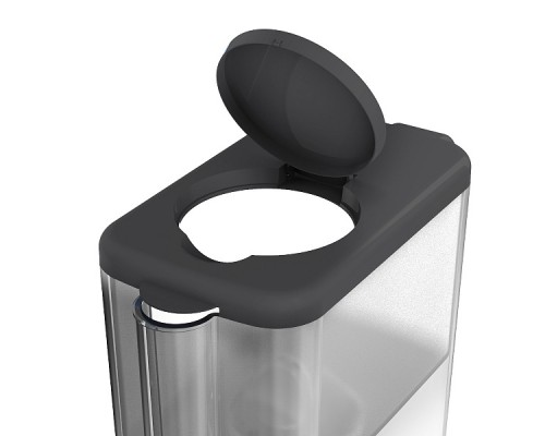 Фильтр-кувшин Ecosoft Slim серый 3,5/1,7л FMVSLIMBKECO
