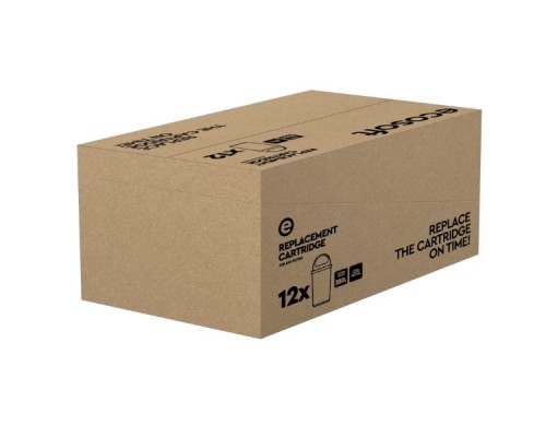 Комплект картриджів Ecosoft CRVK12ECO (покращений) 12 шт.