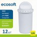 Комплект картриджів Ecosoft CRVK12ECO (покращений) 12 шт.