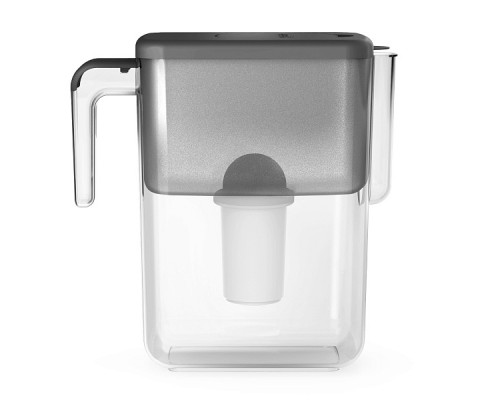 Фильтр-кувшин Ecosoft Slim серый 3,5/1,7л FMVSLIMBKECO