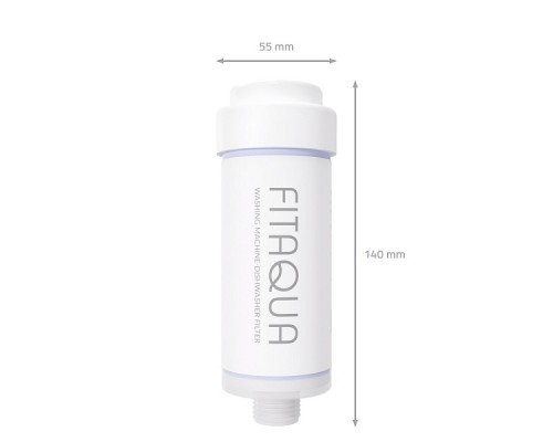 Фильтр от накипи для стиральных машин FitAqua AWF-WSM G3/4'' 35°C 5bar (с кристаллами полифосфата)