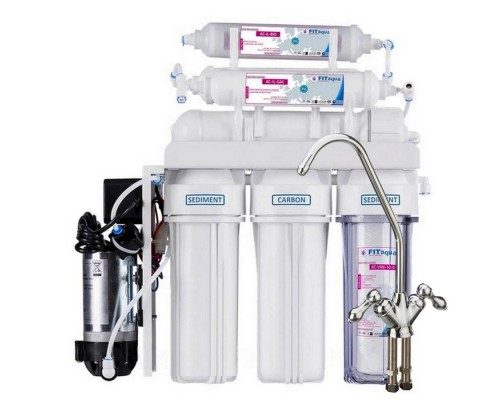 Фильтр обратного осмоса FitAqua ARO-7 Booster Pump