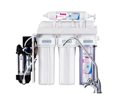 Фильтр обратного осмоса FitAqua ARO-5 Booster Pump