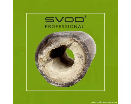 Щелочное средство для очистки камер горения конденсационных котлов "SVOD Professional" Шаг 1, 1 л 
