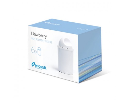 Комплект картриджей для фильтра-кувшина Ecosoft Dewberry (6 шт.)