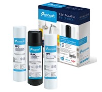 Комплект картриджей Ecosoft 1-2-3 для обратного осмоса