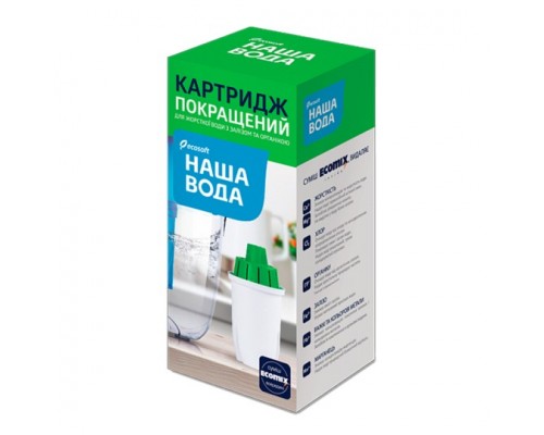 Картридж для фильтра-кувшина НАША ВОДА улучшенный