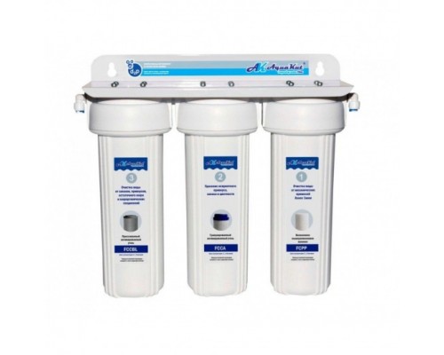 Фильтр под мойку трёхступенчатый AquaKut FPR-3
