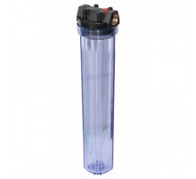 Колба AquaKut Вig Вlue 20" Slim 1/2" (прозрачная)