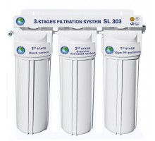 Фильтр под мойку 3-х ступенчатой очистки Bio+ systems SL303-NEW