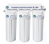 Фильтр под мойку 3-х ступенчатой очистки Bio+ systems SL403-NEW