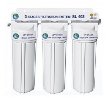 Фильтр под мойку 3-х ступенчатой очистки Bio+ systems SL403-NEW