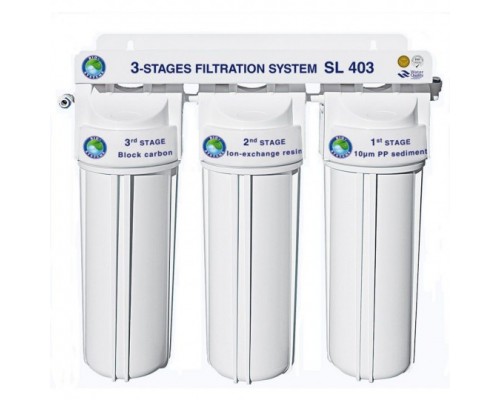 Фільтр під миття 3-х ступінчастого очищення Bio+ systems SL403-NEW