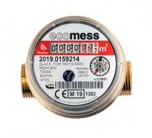 Счетчик Ду 15 Ecomess Picoflux 2,5 ГВ L- 80мм