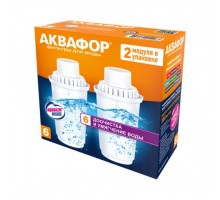 Комплект картриджей для фильтра-кувшина Аквафор В100-6 (2 шт.)